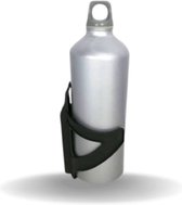 HOYI - Aluminium bidon 1 liter - aluminium drinkfles 1L - inclusief framehouder voor de fiets - Drinkfles - Waterfles