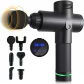 Bol.com Goodware Massage Gun - Sport en Relax - Compressie - 6 opzetstukken aanbieding