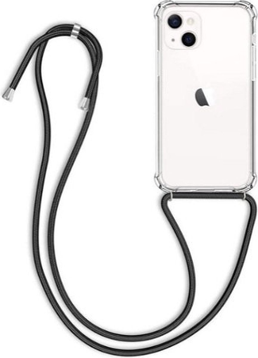 iPhone 13 Hoesje Met Koord Transparant