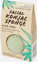 Facial Konjac Sponge Aloë Vera - Konjac spons - 100% Natural - Vegan