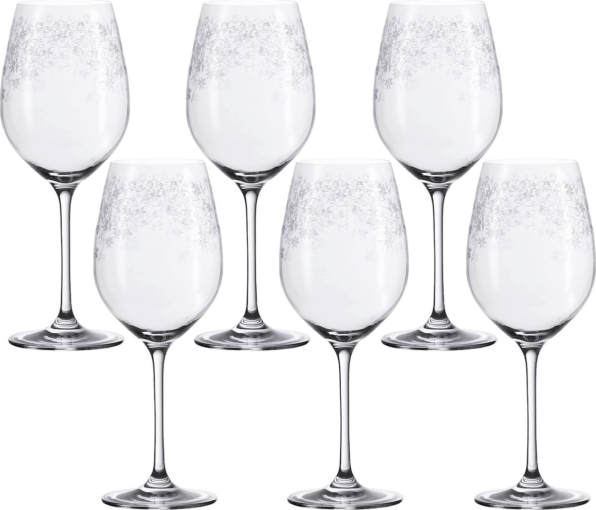 Luxe Wijnglazen set – kerst dineren tafelen – Wine Glass Set - Vaatwasserbestendig - Duurzaam Glas van Hoge Kwaliteit