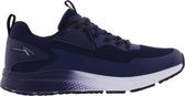 Piedro Sport - Agassi - Sneakers - Blauw - Vetersluiting - Wijdtemaat - Schoenmaat - 34 - Valt kleiner: bestel een maat groter