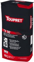 Toupret TX 110 - Binnen vulmiddel en herstel middel - zak 15 kg