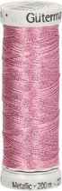 Gutermann Sulky Metallic, oud roze nr:7012, 200 meter