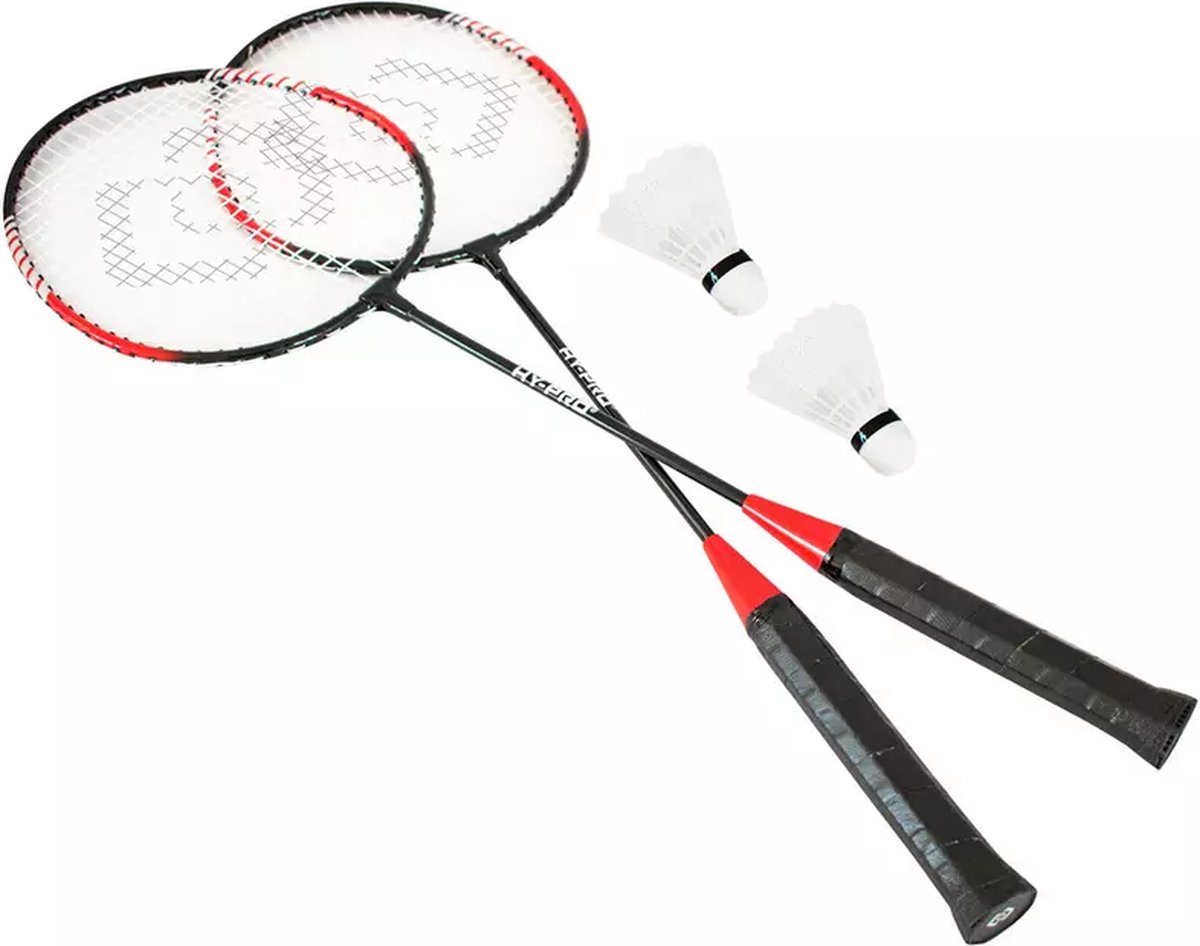 Hy-Pro 2 Personen Badminton Set in draagtas