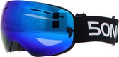 5one® Alpine 2 Blue Anti-Condens Skibril met Hardcase voor kinderen