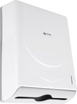 PrimeMatik - Lege badkamer papieren handdoek dispenser 274x103x373mm