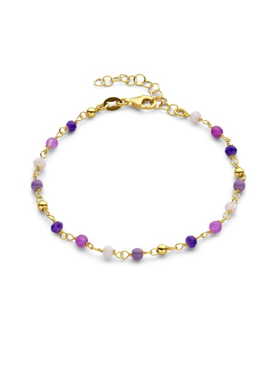 Casa Jewelry Bracelet Lovely Lavande - Plaqué Or