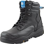 Chaussures de travail Bata Helix - Longreach Black Zip - S3 - taille XW 45 - haute - 705-66146