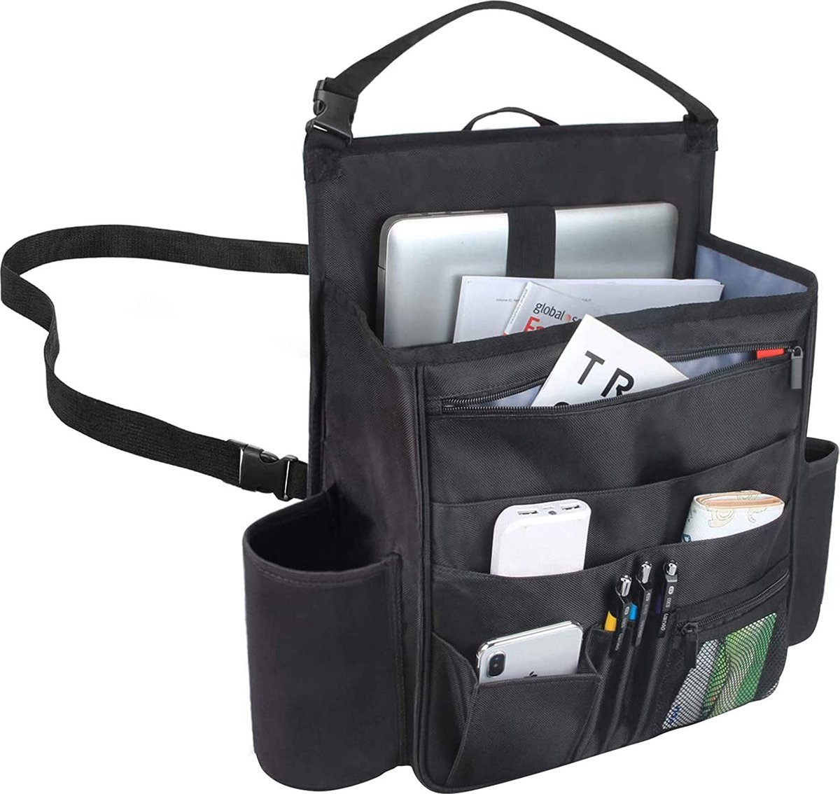 ATHLON TOOLS 2 x autostoel-organizer met geïntegreerde ATHLON TOOLS 2 x autostoel-organizer met geïntegreerde