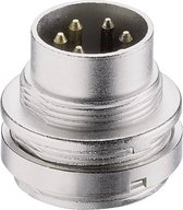 Lumberg SFV 71 DIN-connector Stekker, inbouw verticaal Aantal polen: 7 Zilver 1 stuk(s)