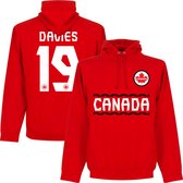 Canada Davies 19 Team Hoodie - Rood - L