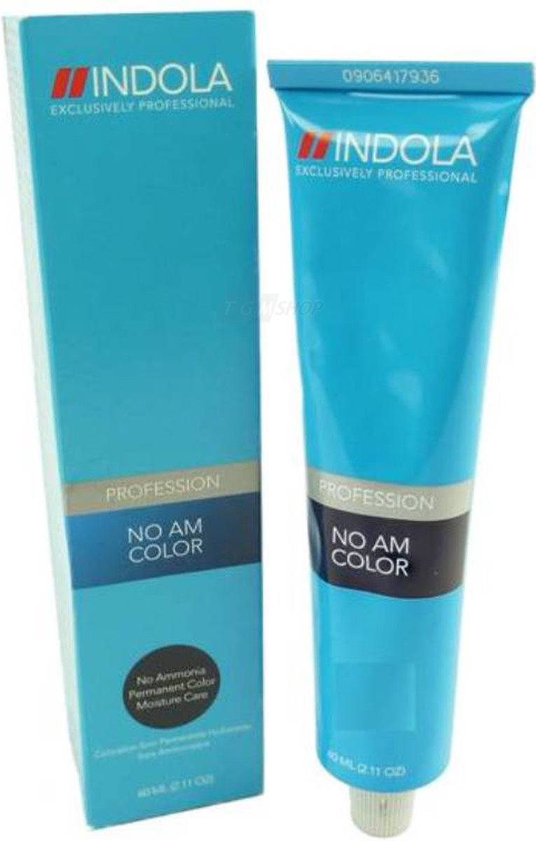 Indola No Am Profession Haarkleuring Permanente zonder ammoniak 60ml - #5.44 light brown copper intense