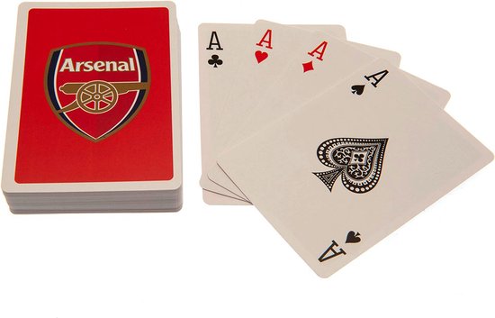 Afbeelding van het spel Arsenal speelkaarten rood