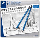 Crayon Mars Lumograph - set 24 pcs