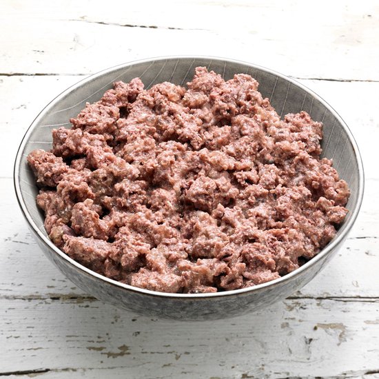 Grauvrij Lam GRAU Natvoer Voor Honden Puur Lam - 6 X 200 G Monoproteïne Dieet | 70% Vers Vlees Voor Volwassen Honden Met Allergie BARF Aanvulling Voeding