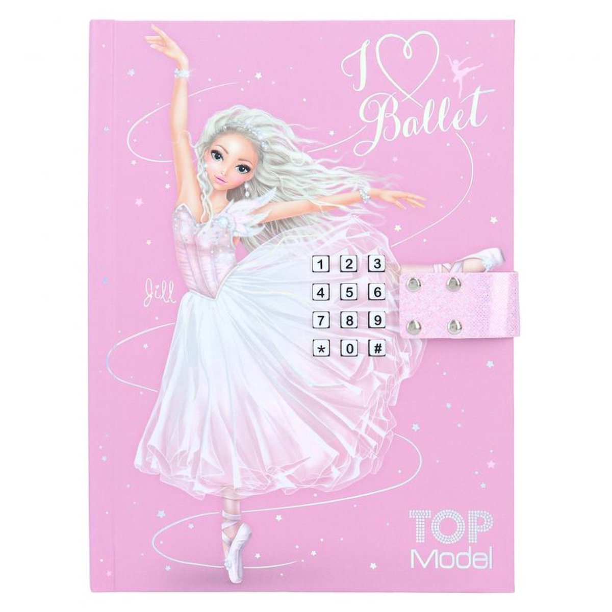 Topmodel Dagboek met Code en Geluid - Ballet