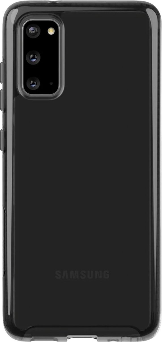 Tech21 Hoesje Geschikt voor Samsung Galaxy S20 - Tech21 Pure Tint Backcover - Zwart