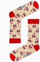 Sokken - Kerstsokken - Christmas Socks - Katoen - Kerstcadeau - Christmas Gift - Kerstman - Maat 37-44
