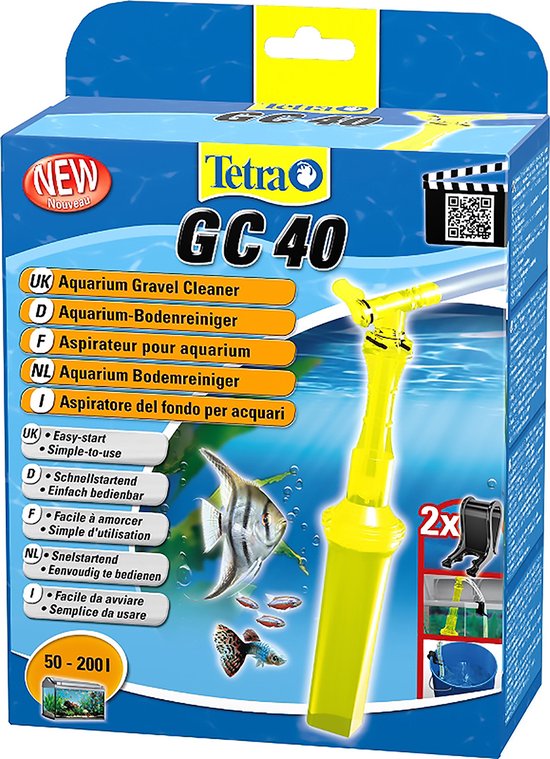 Aspirateur de fond Tetratec pour aquarium GC 40 | bol.com