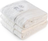 ARTG® Towelzz - DeLuxe - Handdoek - 60 x 110 cm - White - set 3 stuks