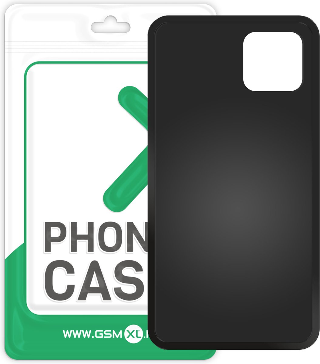 Apple iPhone 13 Pro Max - Telefoonhoes - Matzwart - Backcover