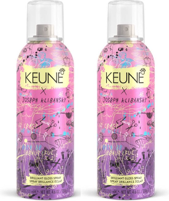 Keune - Style - Brilliant Gloss Spray 2x 200ml