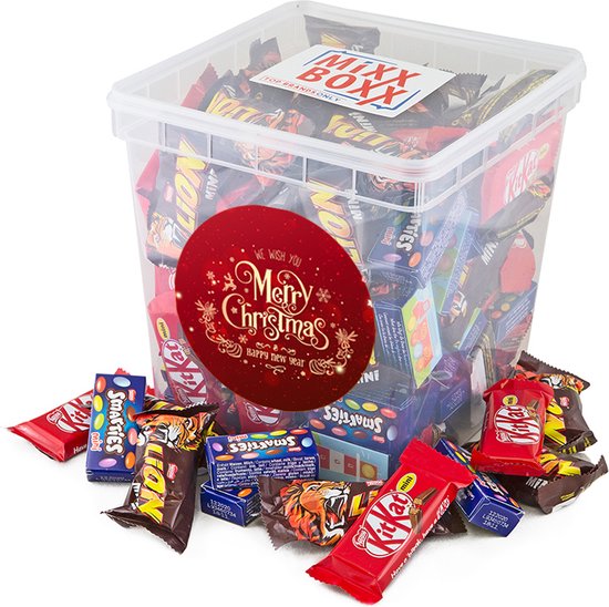 Cadeau de Noël au chocolat Nestlé - Smarties Mini, KitKat Mini, Lion Mini -  100 pièces... | bol.com