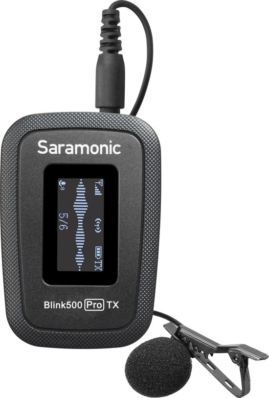 Saramonic Blink 500 B1 Sistema de Micrófono Inalámbrico con Clip – ADN
