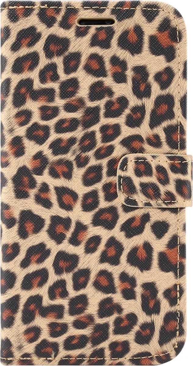 Panter luipaard agenda book case hoesje iPhone 14