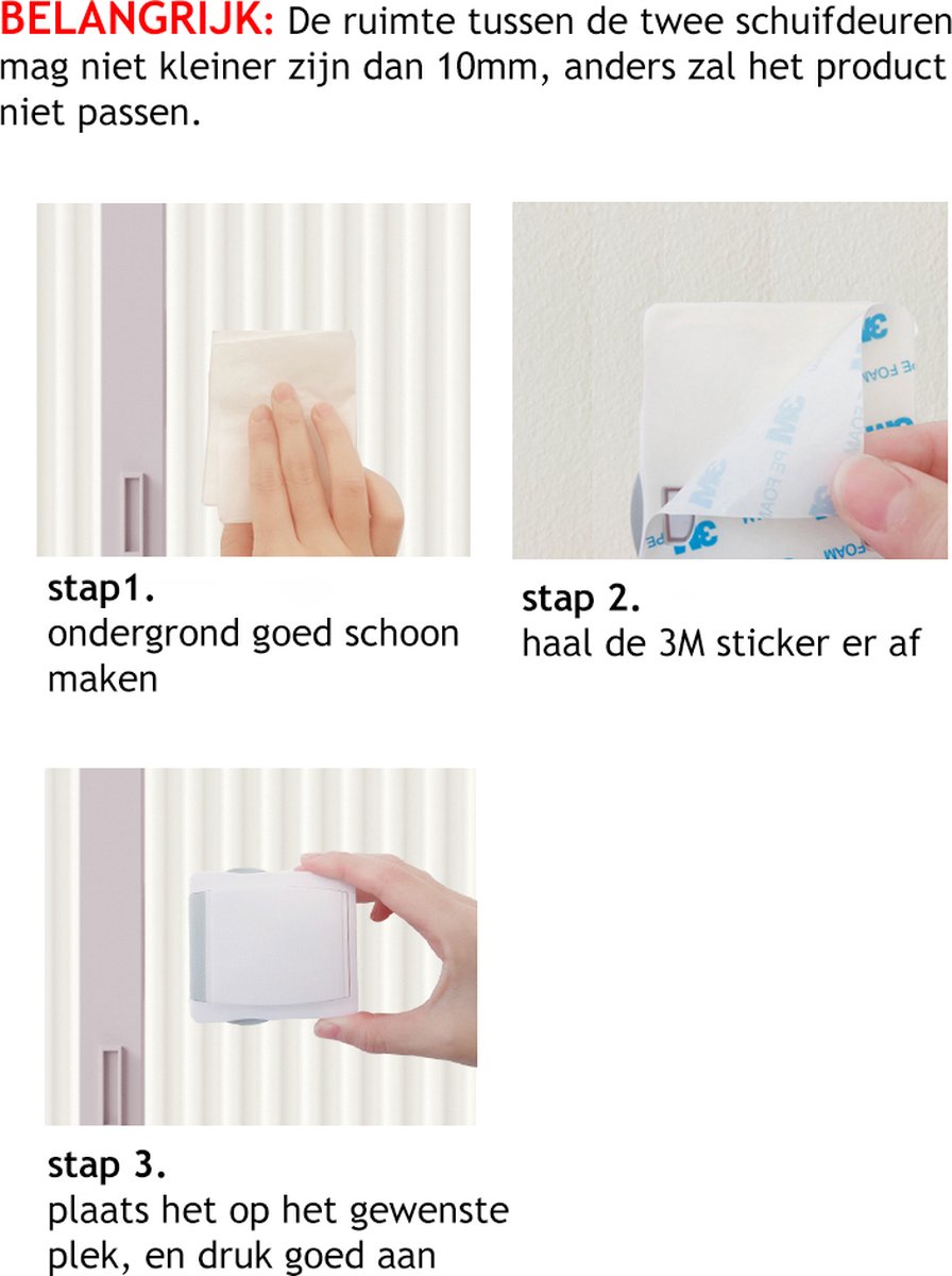 Schuifraamslot voor kinderbeveiliging, verstelbare schuifdeur, kinderbeveiliging, veiligheidsslot, stopper wedge raamslot