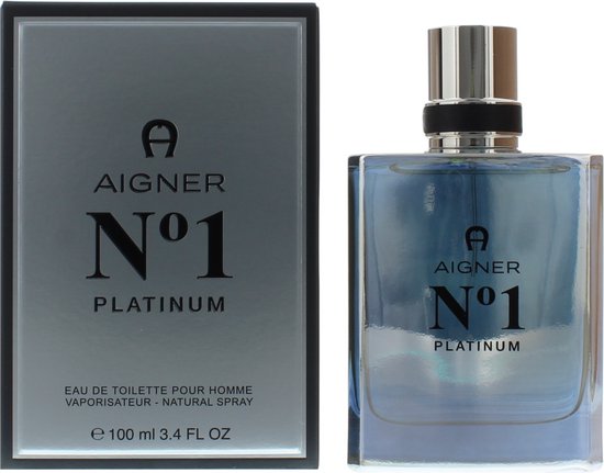 Aigner N°1 Platinum pour Homme - 100 ml - eau de toilette spray - herenparfum
