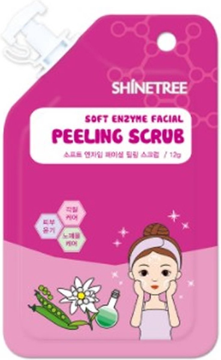 Shinetree Soft Enzyme Facial Peeling Scrub 12 G