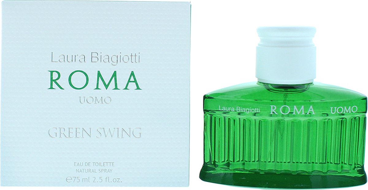 Herenparfum Laura Biagiotti EDT Roma Uomo Green Swing 75 ml