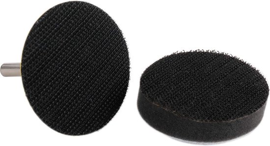 300 Stuks - Schuurschijven Kit - Diameter 5cm - Klittenband Schuurpapier Schijven - Inclusief Steunschijf En Zacht Schuim Buffer Pad - 80 180 240 320 400 600 800 1000 2000 3000 Korrelgrootte - Met Adapter - Pad Kit - Polijstpad Adapter