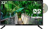 Denver Televisie 32 inch (81cm) met Ingebouwde DVD speler - LED TV - HD Ready - HDMI - DVD speler - DVB-C tuner - LDD3282
