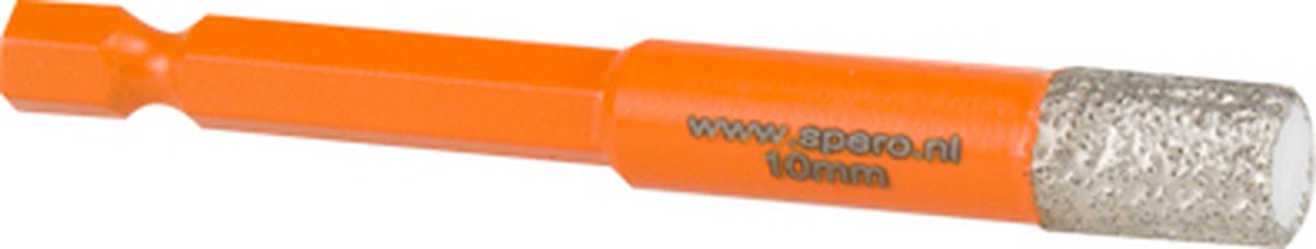 10mm x 40mm Diamantboor - Tegelboor Xtreme met Wax - Droog - HEX - Tegels & Natuursteen - SPERO