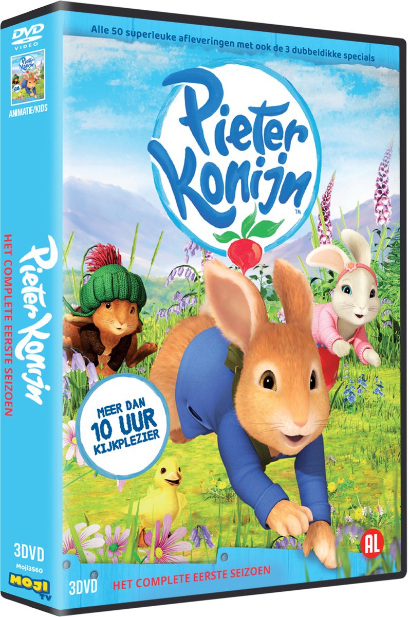 Pieter Konijn - het complete eerste seizoen (50 afleveringen)