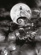Nightmare Before Christmas Oogie Boogie Trouble Art Print 30x40cm | Poster