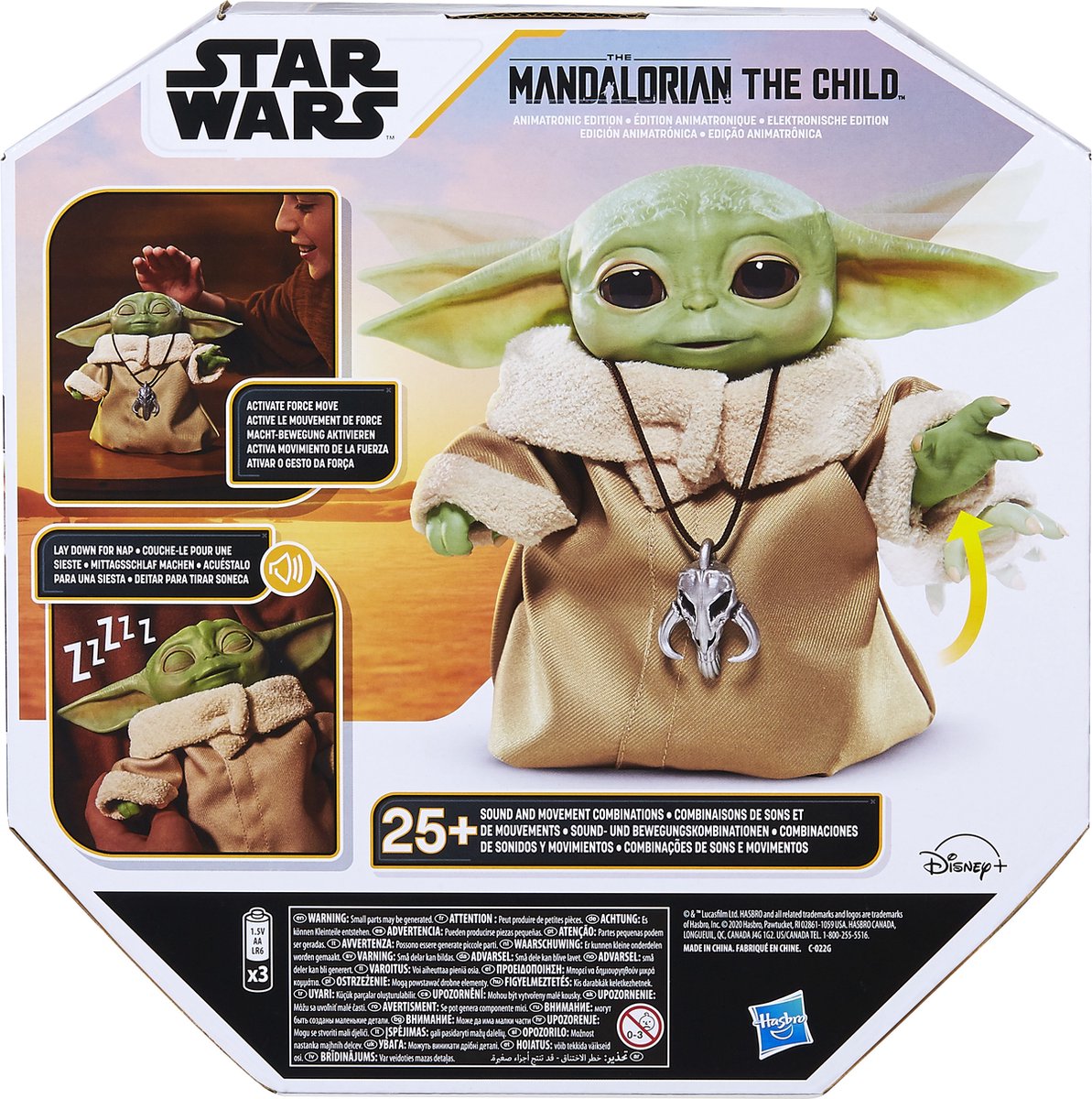 Star Wars The Mandalorian - Figurine The Child Edition Animatronic 25cm |  bol