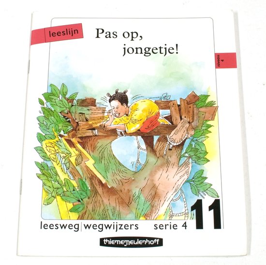 9789028043312 - 4-11 pas op jongetje Leesweg wegwyzer