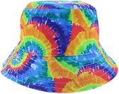 Zac's Alter Ego - Reversible Tie Dye Bucket hat / Vissershoed - Multicolours