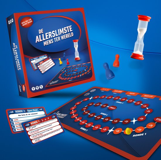 Afbeelding van het spel De Allerslimste Mens - bordspel - 20 jaar collection edition
