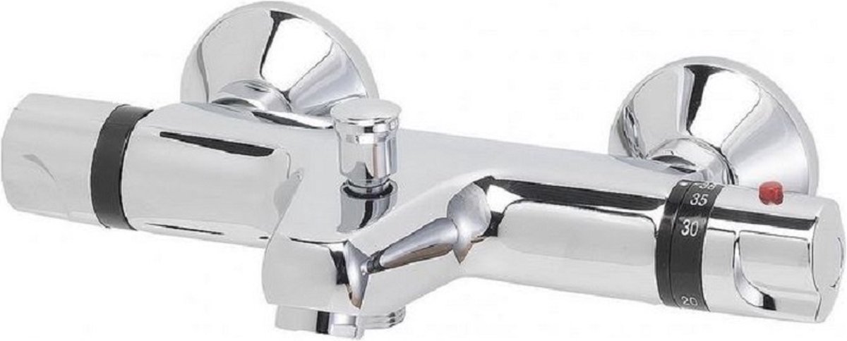 Sanimar Lugano badkraan thermostatisch chroom