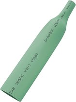 TRU COMPONENTS 1565145 Krimpkous zonder lijm Groen 25 mm 12.50 mm Krimpverhouding:2:1 5 m