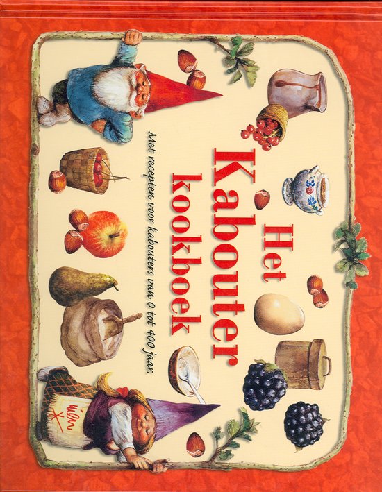 Cover van het boek 'Het Kabouter kookboek' van Rien Poortvliet