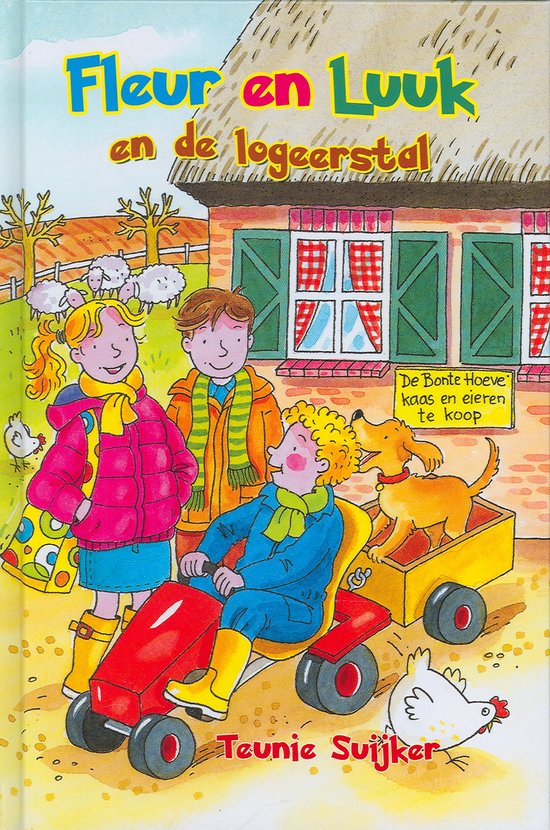 Cover van het boek 'Fleur En Luuk En De Logeerstal'