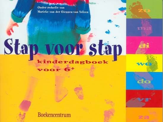 Cover van het boek 'Stap voor stap' van M. van der Giessen-van Velzen