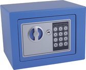 Kluis pavo mini 230x170x170mm elektronisch blauw | 1 stuk
