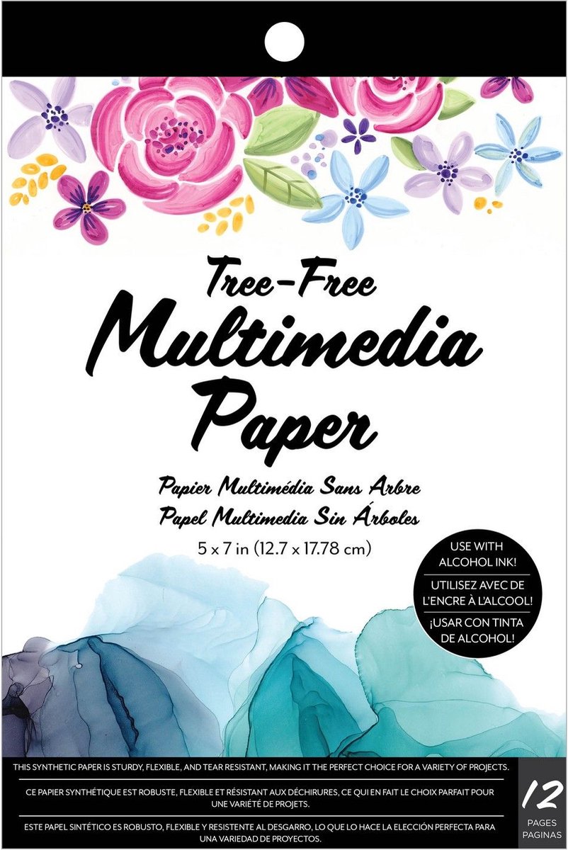 American Crafts Tree-free multimedia papier 17,78x12,7cm